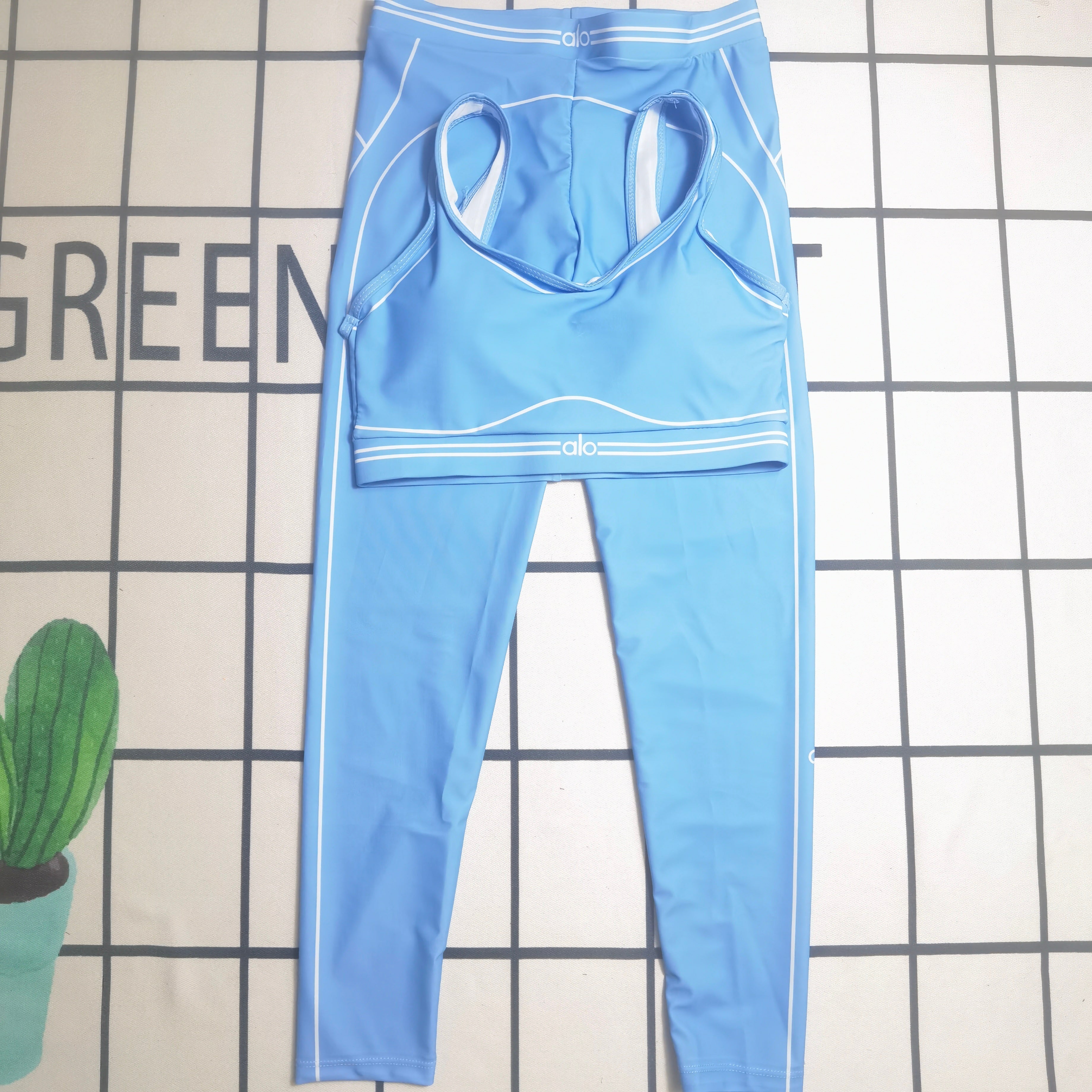 Baby Blue Alo Set