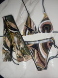 Hunter Original Pucci 3-Piece Bikini