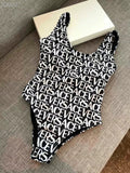 Black Versace One-Piece
