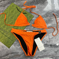 Neon Orange Gucci 2-Piece