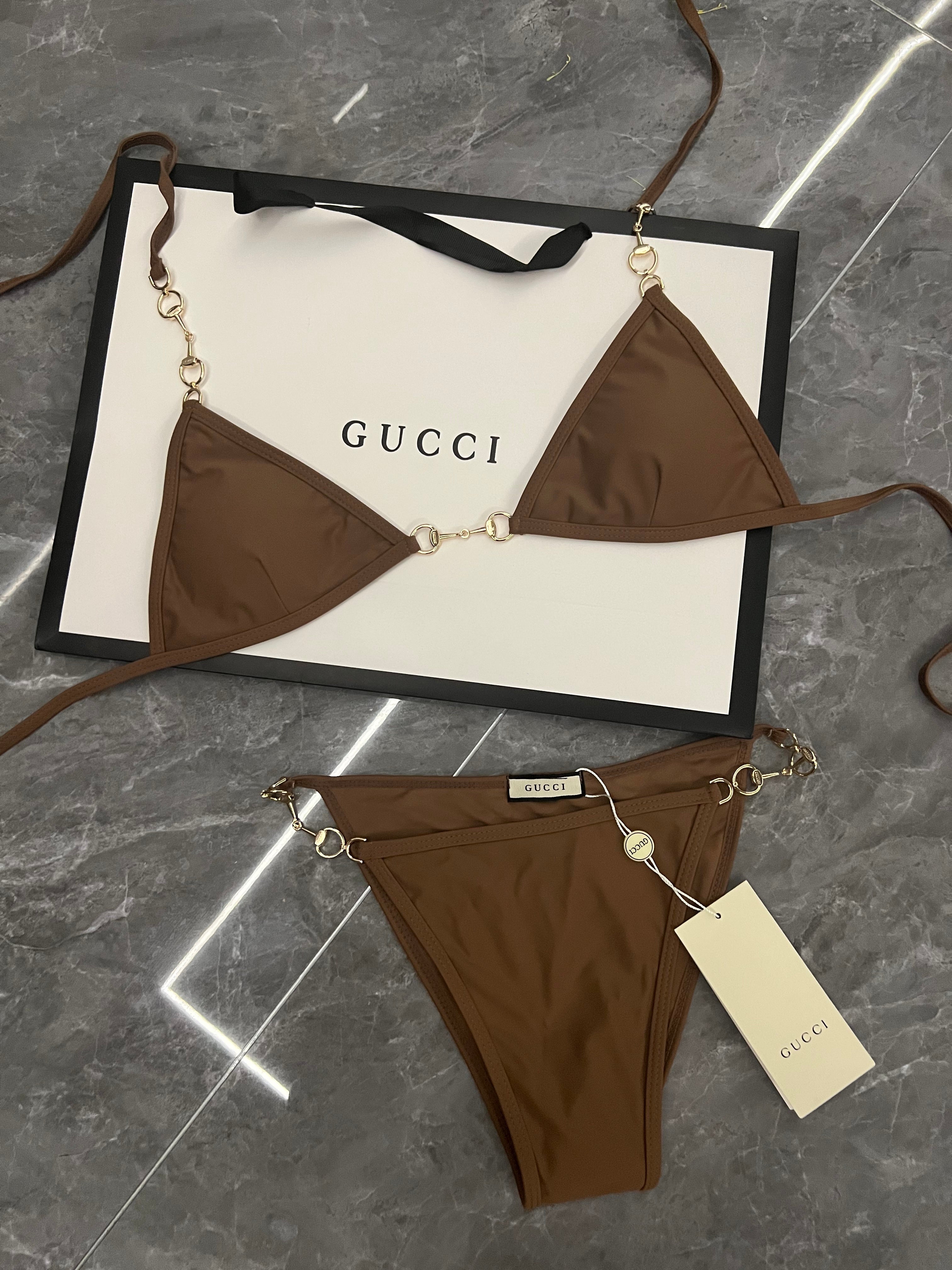 Brown Original Gucci 2-Piece