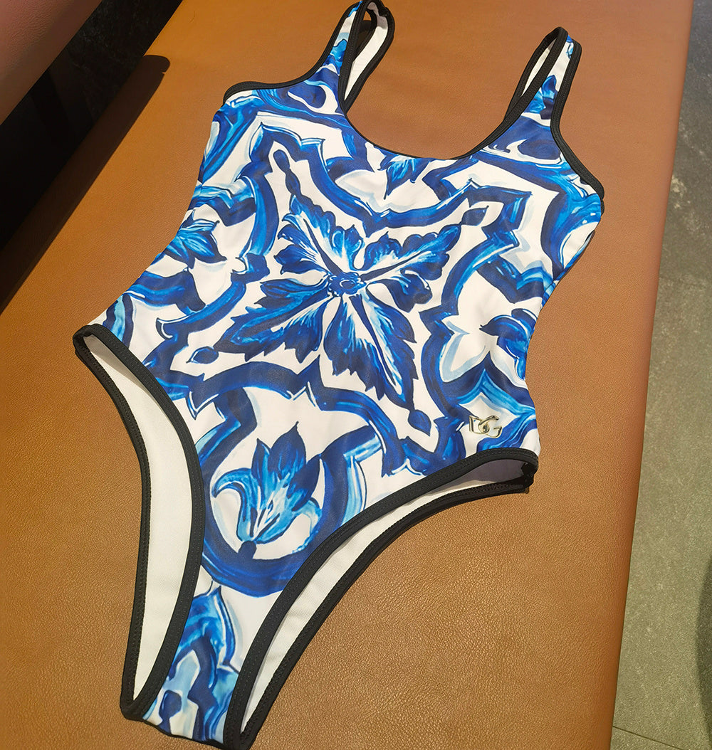 Blue D&G One-Piece