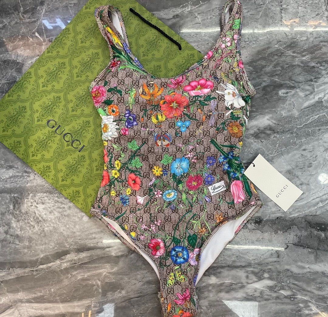 Floral Gucci One-Piece
