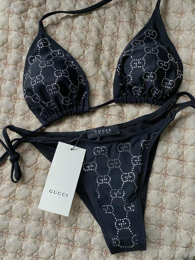 Gucci Rhinestone 2-Piece