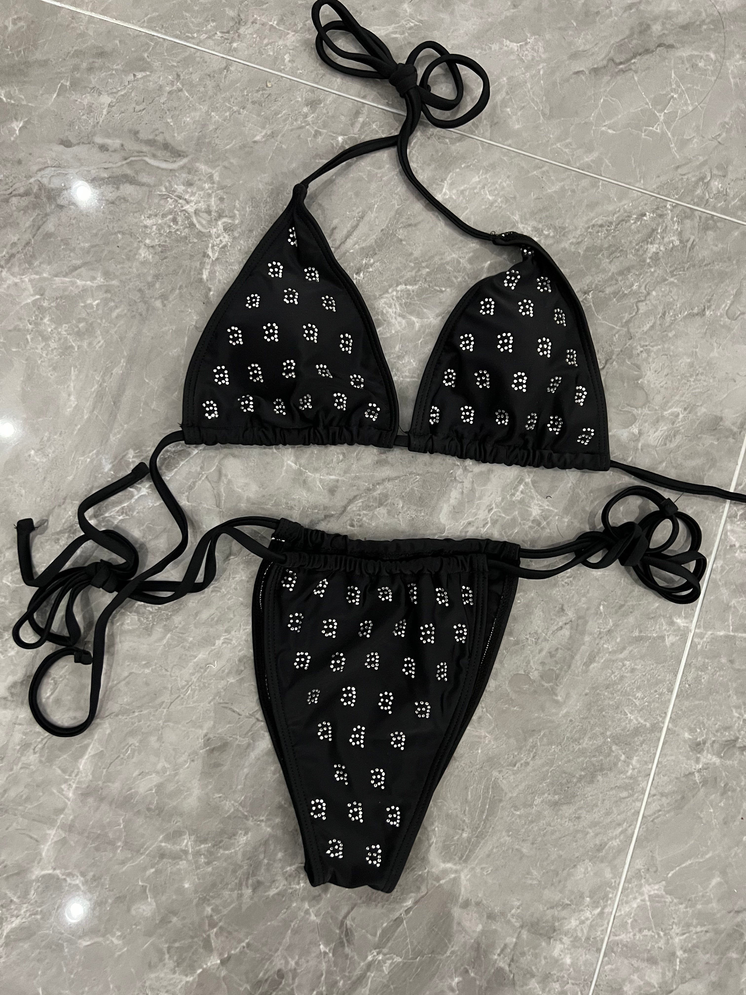 Alexander Wang Rhinestone 2-Piece