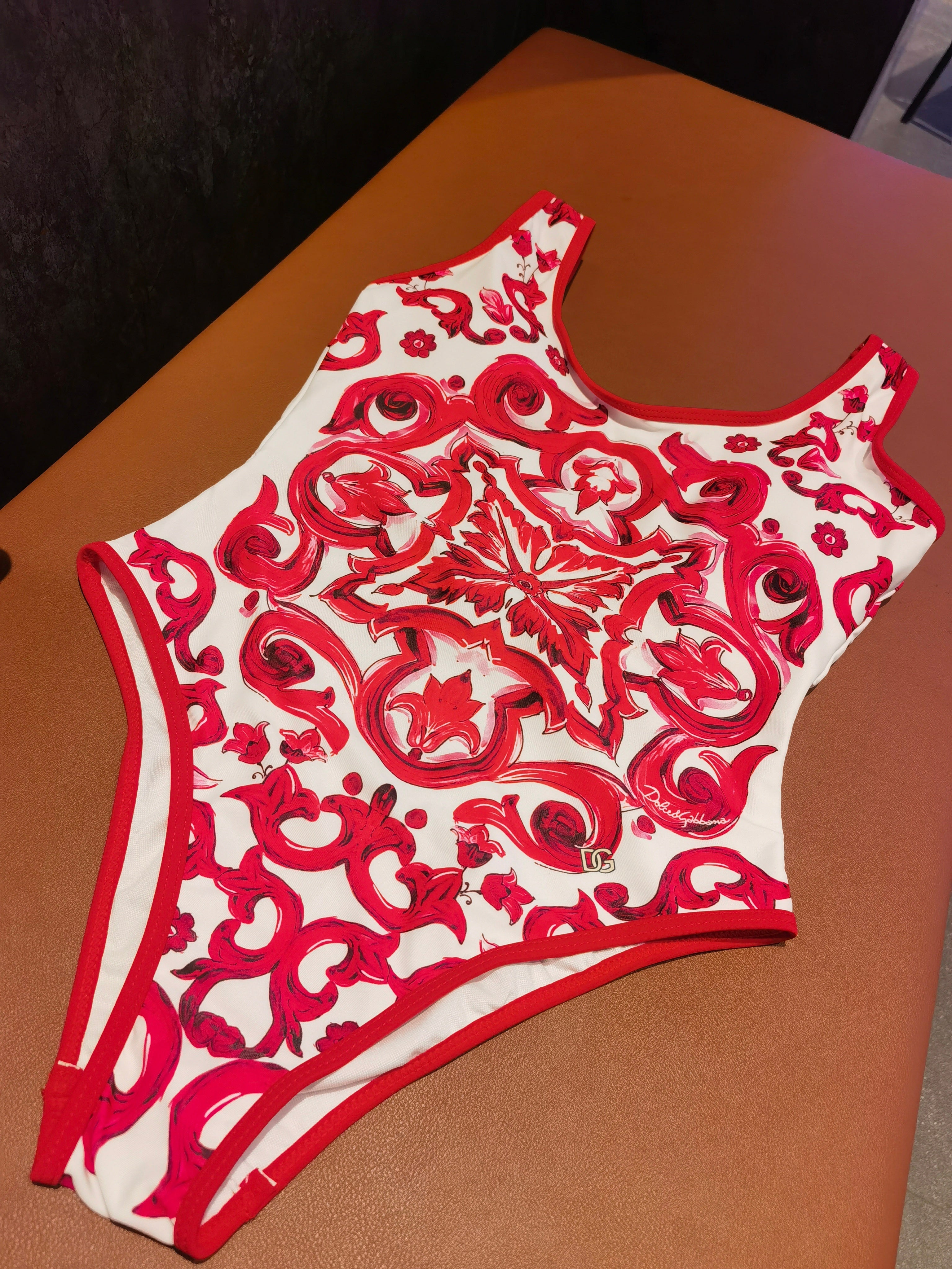 Red D&G One-Piece