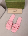 Pink Gucci Sandals
