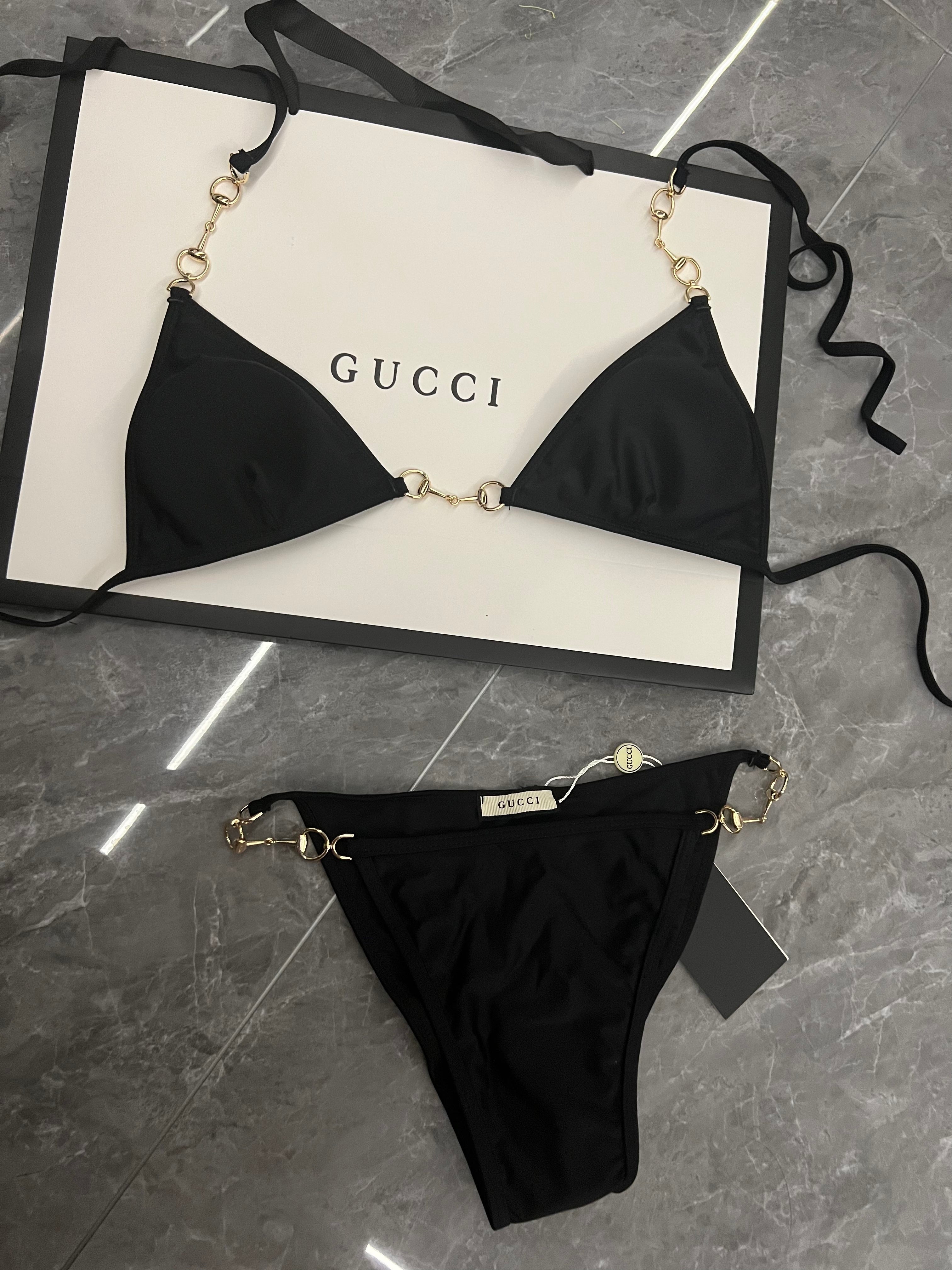 Black Original Gucci 2-Piece
